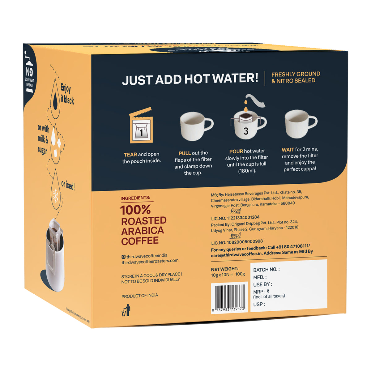 Vienna Roast Easy Coffee Bags (Box of 10)
